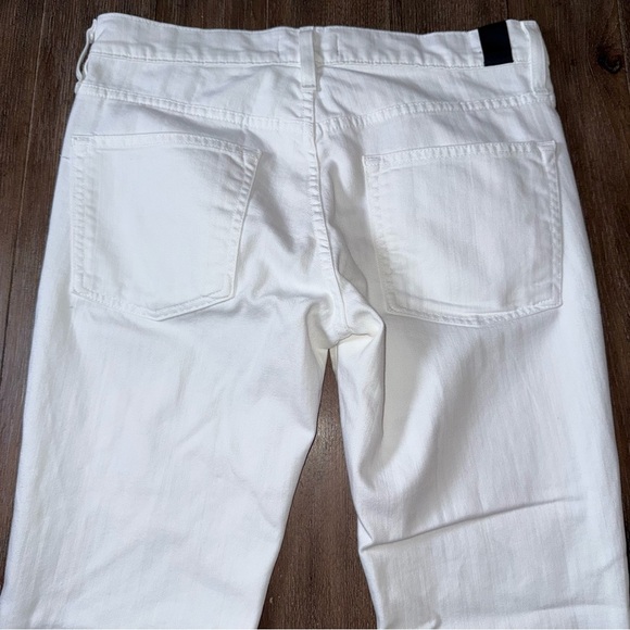 Vince Mason Relaxed Rolled Cuff white Jean Size 27 - Picture 11 of 11